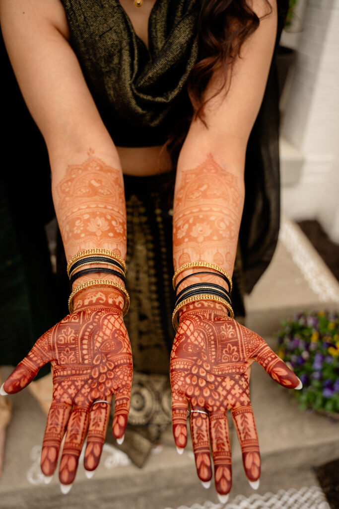 Mehendi Event For Maya in Fishers Indiana