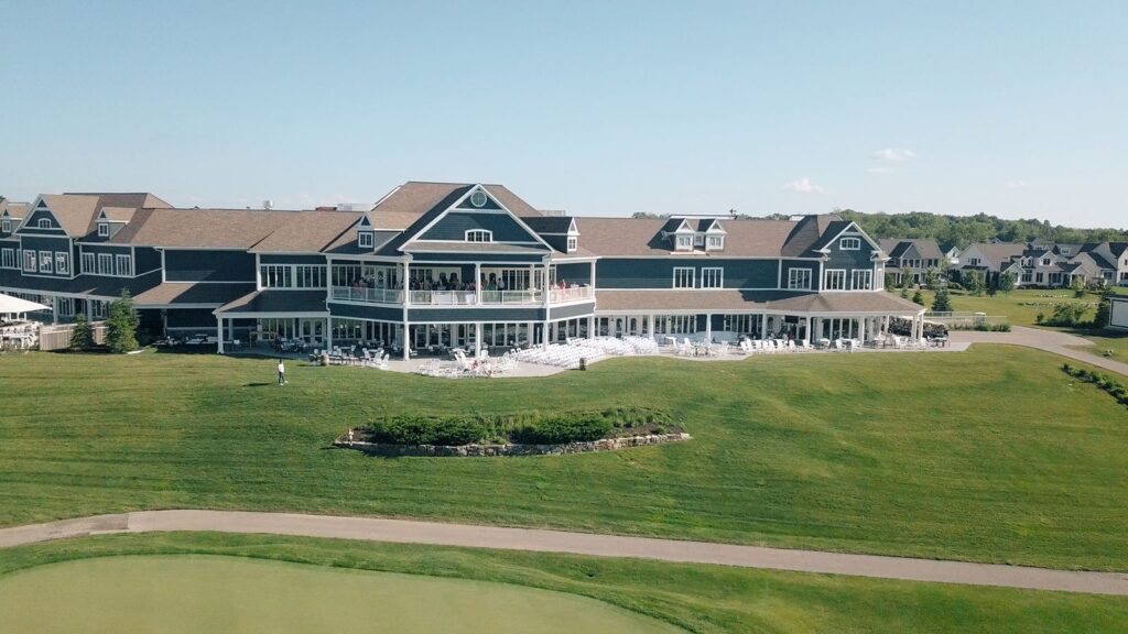 Chatham Hills Country Club wedding day.