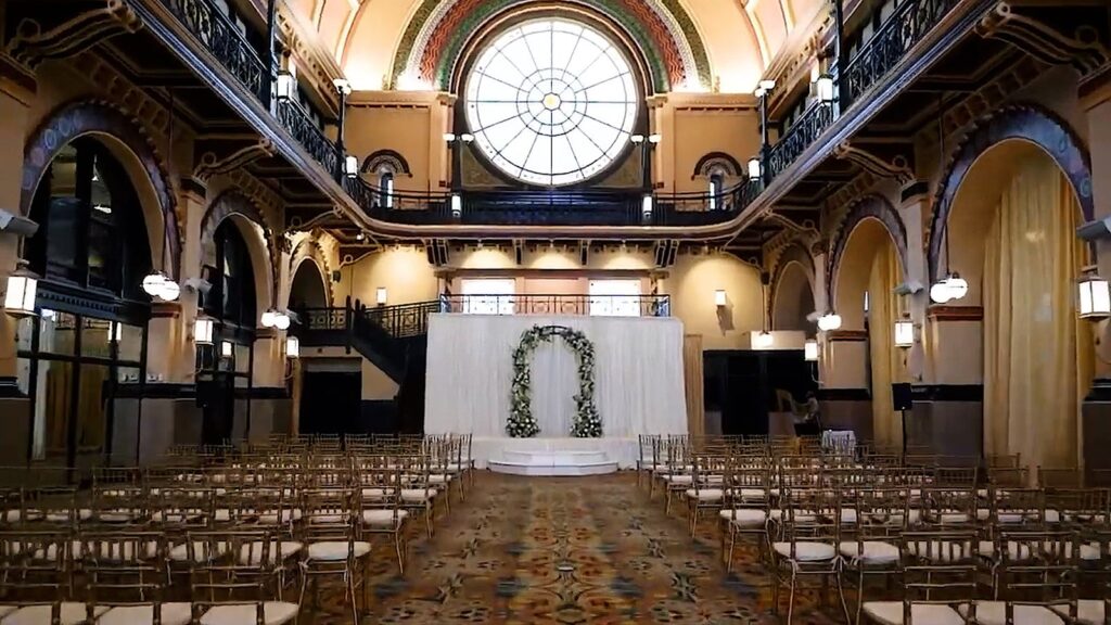 Indianapolis Wedding Venue grand Hall Historic Union Station.