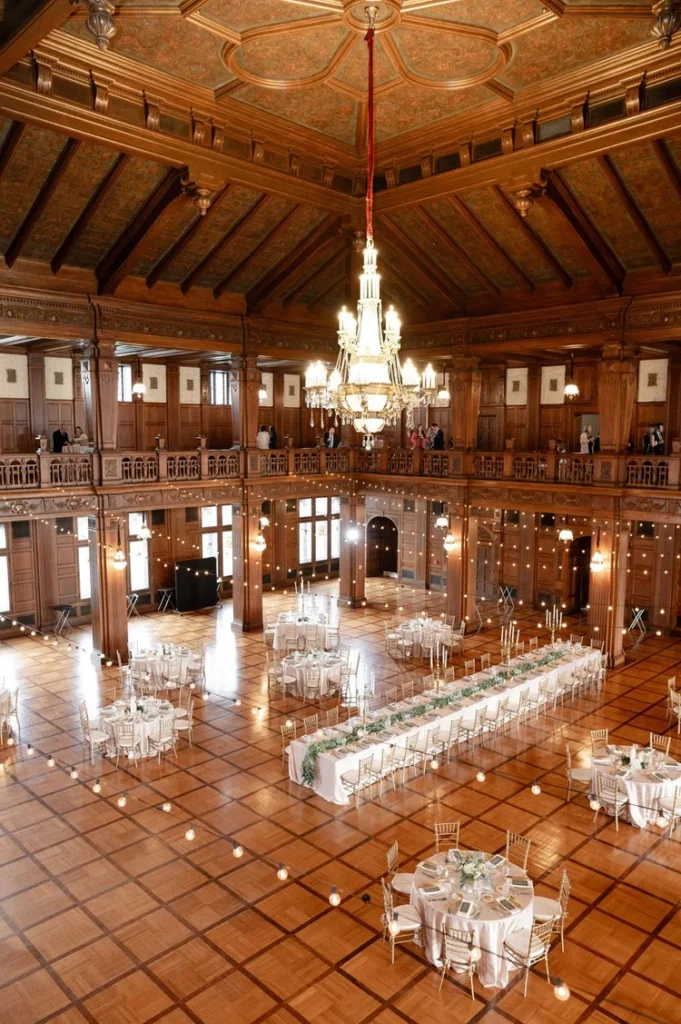 Indianapolis Scottish Rite Cathedral Reception Hall.