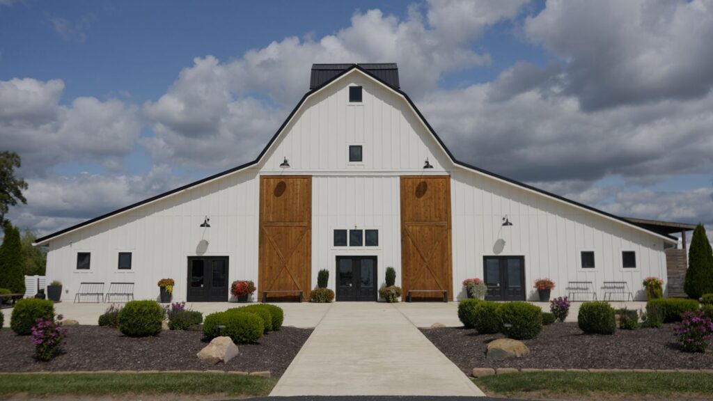Arcadia White Willow Farms establishing shot.